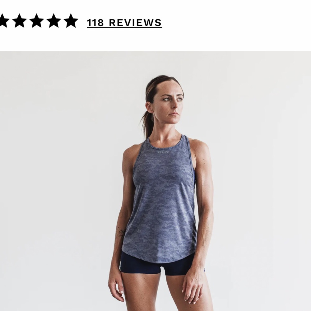 NOBULL Woman’s Light Weight Textured Tank XS